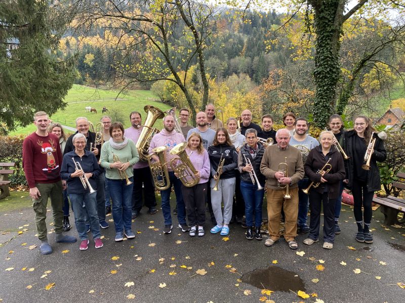 Fast der ganze Posaunenchor